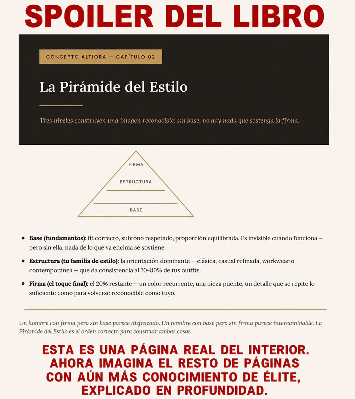 La Ley Del Poderoso Estilo Masculino